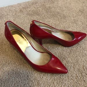 Michael Kors Red Stiletto high heels shoes  sz7.5